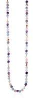 Collana Lelune Donna LELUNE GLAMOUR in Argento Perla LGNK433 - LGNK433